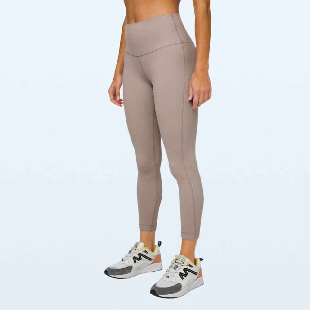 Lululemon Align Pant II 25" in Dark Chrome, Size 2